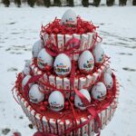 Торта с 20бр.Шоколадови яйца Киндер