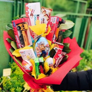 Детски Букет с лакомства